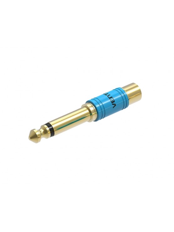 ადაპტერი: Vention VAB-S01-L 6.5mm Male to 3.5mm Female Audio Adapter Blue