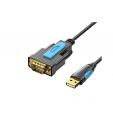 კაბელი: Vention VAS-C02-B150 USB to RS232 Serial Cable 1.5m Black