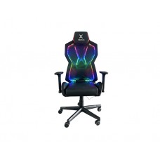 გეიმერული სავარძელი: Vertex CyberNova Gaming Chair With RGB light Black Mesh