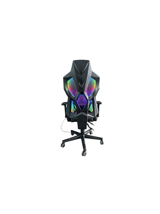 გეიმერული სავარძელი: Vertex CyberNova Gaming Chair With RGB light Black Mesh