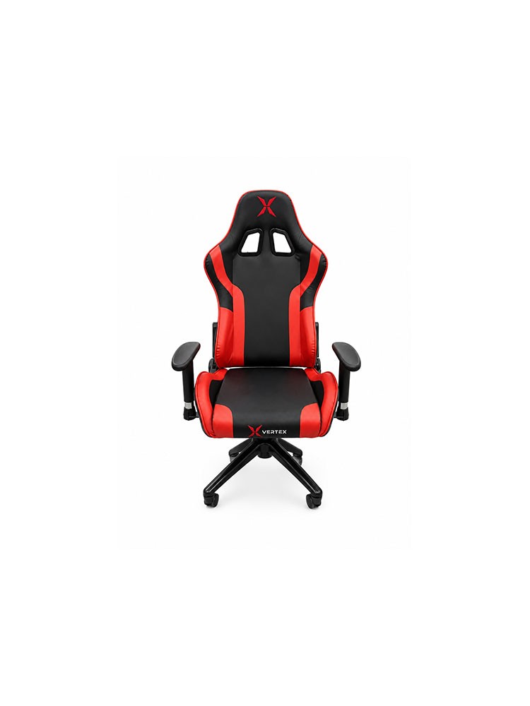 გეიმერული სავარძელი: Vertex Ember Gaming Chair PU Black/Red