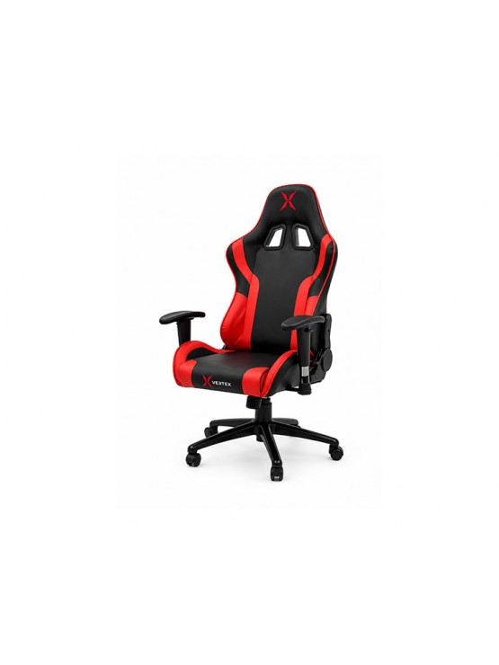 გეიმერული სავარძელი: Vertex Ember Gaming Chair PU Black/Red