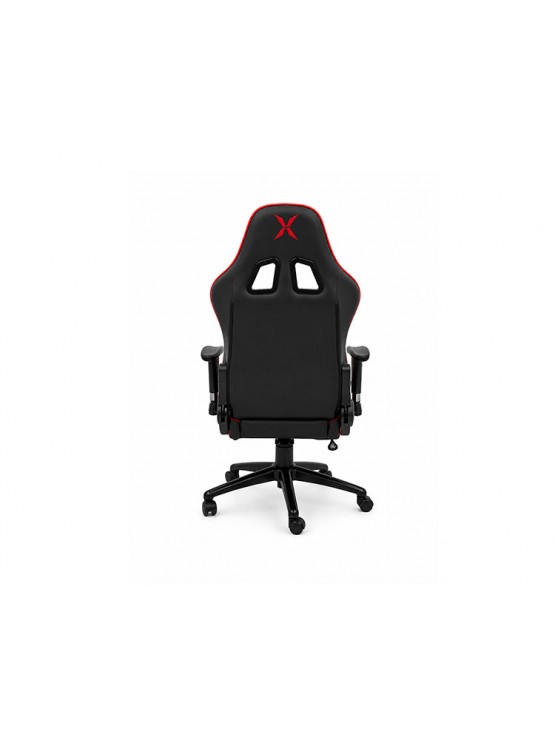 გეიმერული სავარძელი: Vertex Ember Gaming Chair PU Black/Red