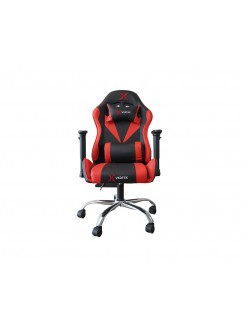 გეიმერული სავარძელი: Vertex Gemu Gaming Chair Black & Red PVC