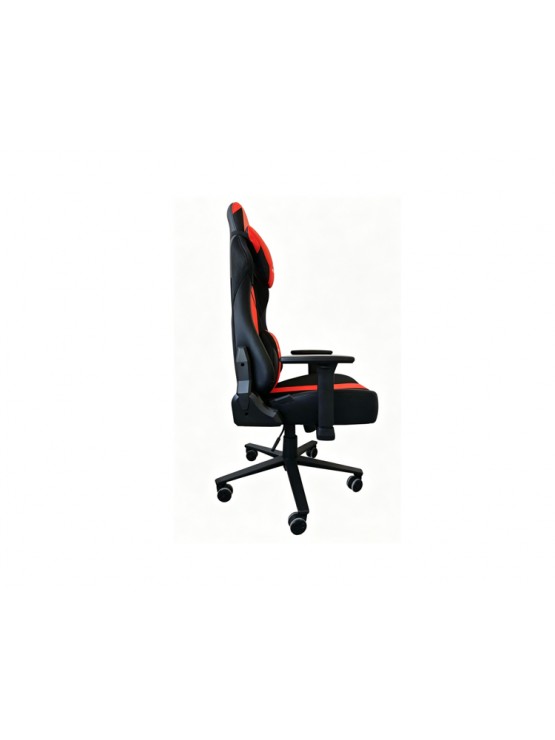 გეიმერული სავარძელი: Vertex HellRunner Gaming Chair Black/Red PU