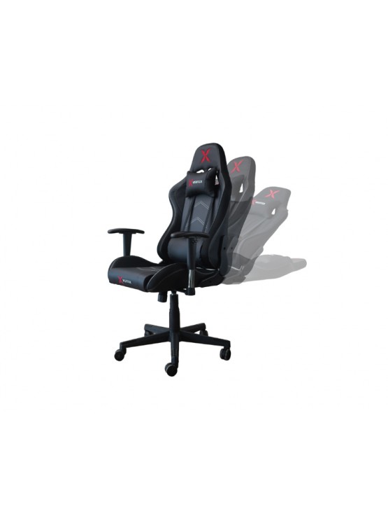 გეიმერული სავარძელი: Vertex Ilidan Gaming Chair RGB Black PU