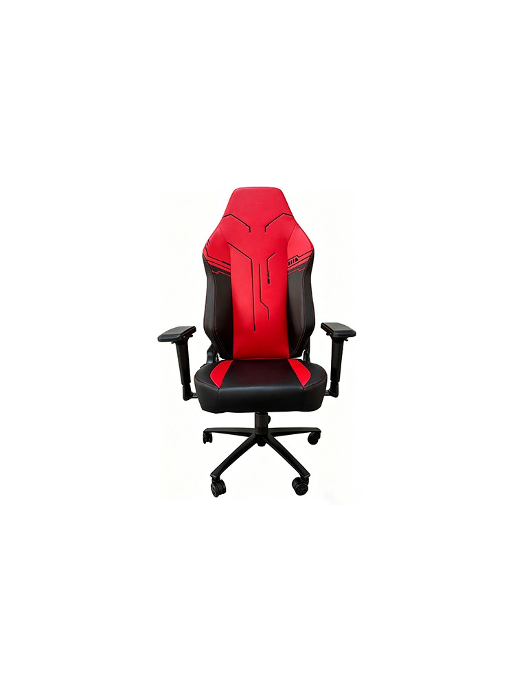 გეიმერული სავარძელი: Vertex Inferno Gaming Chair Black/Red Car Leather