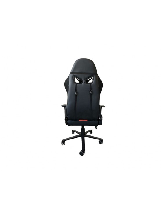 გეიმერული სავარძელი: Vertex Inferno Gaming Chair Black/Red Car Leather