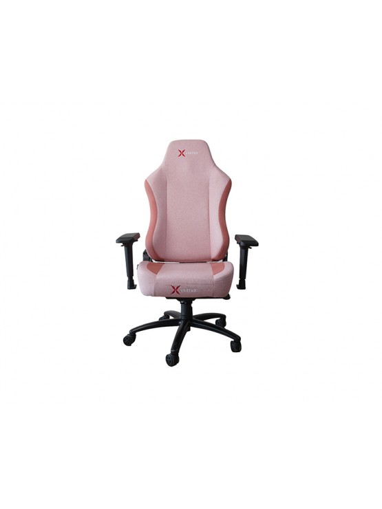 გეიმერული სავარძელი: Vertex Kiti Gaming Chair Pink Fabric