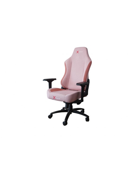 გეიმერული სავარძელი: Vertex Kiti Gaming Chair Pink Fabric