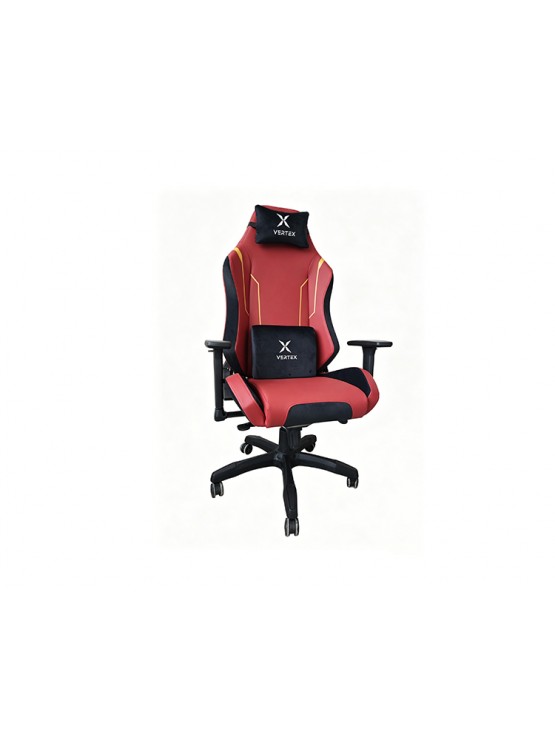 გეიმერული სავარძელი: Vertex Monarch Gaming Chair Bordeaux Car Leather