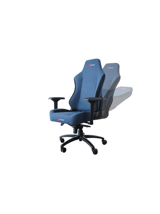 გეიმერული სავარძელი: Vertex Nebula Gaming Chair Blue Fabric
