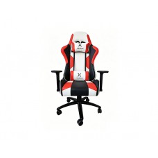 გეიმერული სავარძელი: Vertex NITRO Gaming Chair Red/White PU