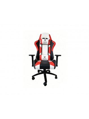 გეიმერული სავარძელი: Vertex NITRO Gaming Chair Red/White PU