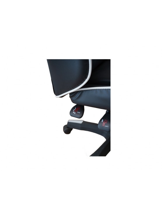 გეიმერული სავარძელი: Vertex Noho Gaming Chair Black PVC
