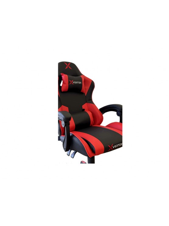 გეიმერული სავარძელი: Vertex Noho Gaming Chair Black/Red PVC