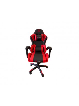 გეიმერული სავარძელი: Vertex Noho Gaming Chair Black/Red PVC