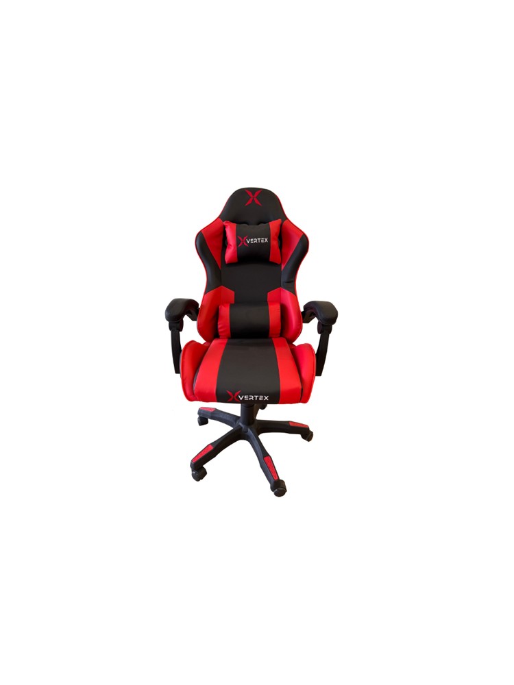 გეიმერული სავარძელი: Vertex Noho Gaming Chair Black/Red PVC