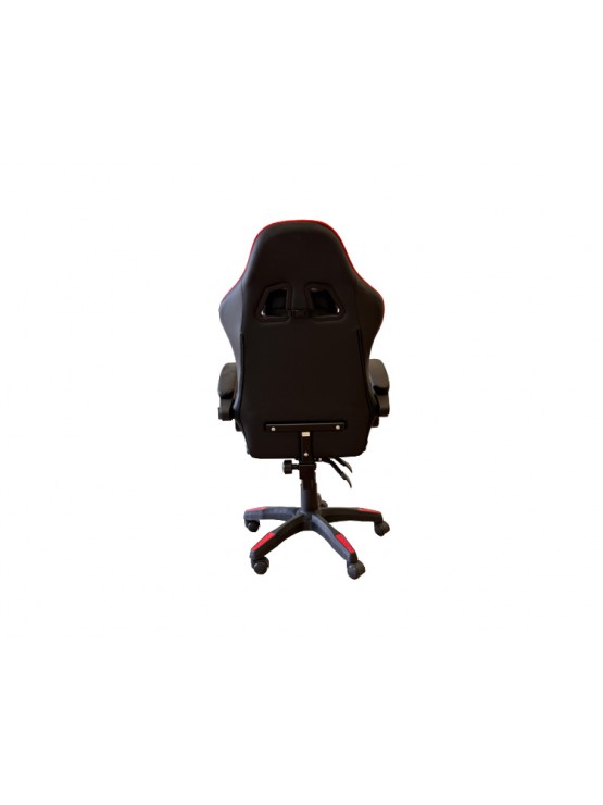 გეიმერული სავარძელი: Vertex Noho Gaming Chair Black/Red PVC