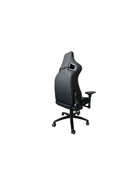 გეიმერული სავარძელი: Vertex Predator Gaming Chair Black Car Leather