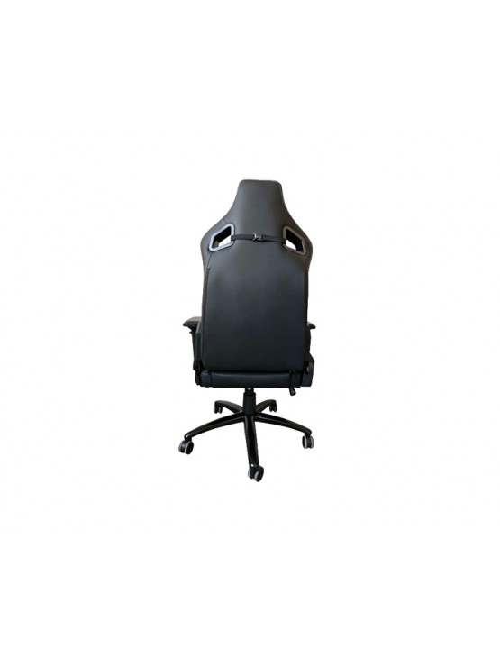 გეიმერული სავარძელი: Vertex Predator Gaming Chair Black Car Leather