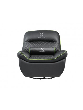 გეიმინგ სავარძელი: Vertex Throne Gaming Sofa Green/PVC