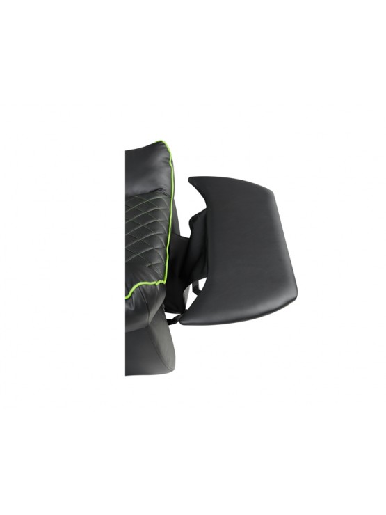 გეიმინგ სავარძელი: Vertex Throne Gaming Sofa Green/PVC