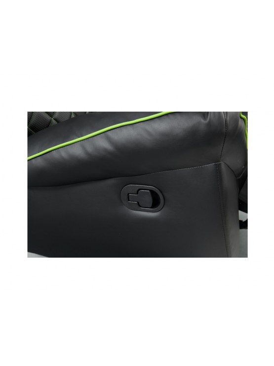 გეიმინგ სავარძელი: Vertex Throne Gaming Sofa Green/PVC