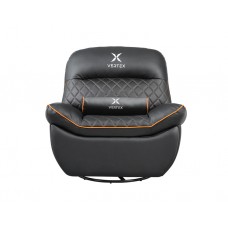 გეიმინგ სავარძელი: Vertex Throne Gaming Sofa Black/Orange PVC