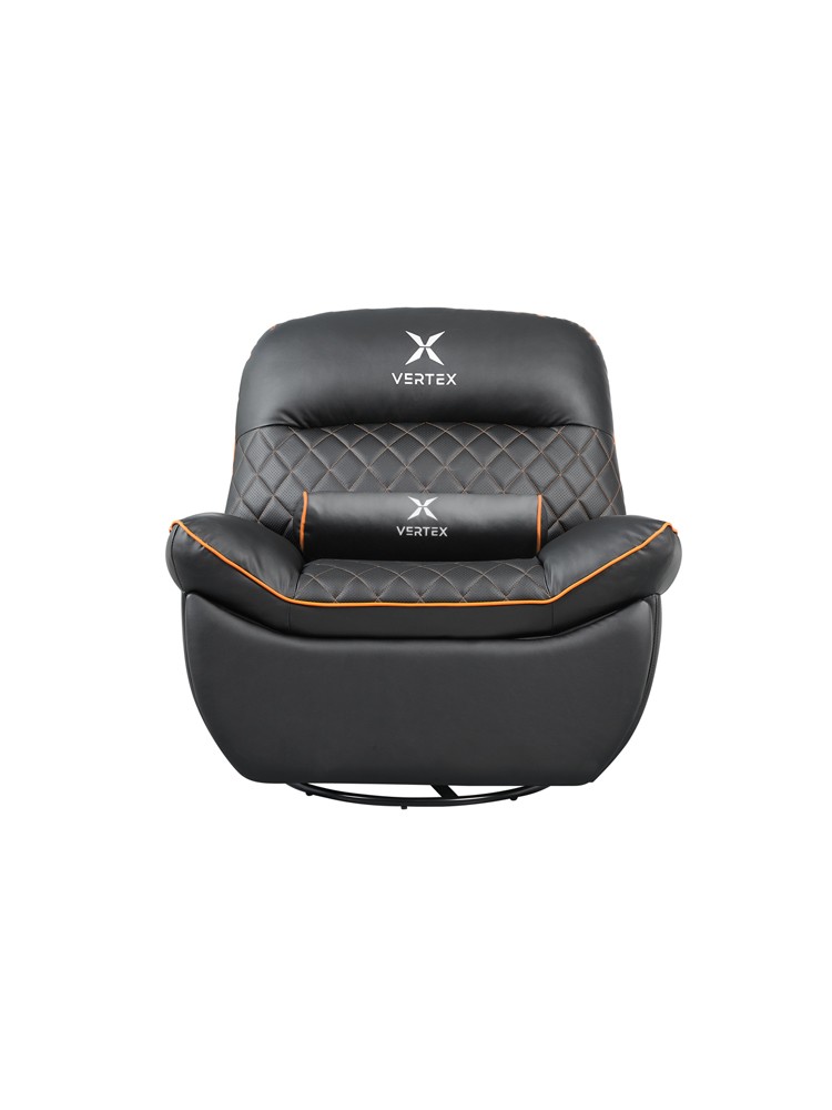 გეიმინგ სავარძელი: Vertex Throne Gaming Sofa Orange/PVC