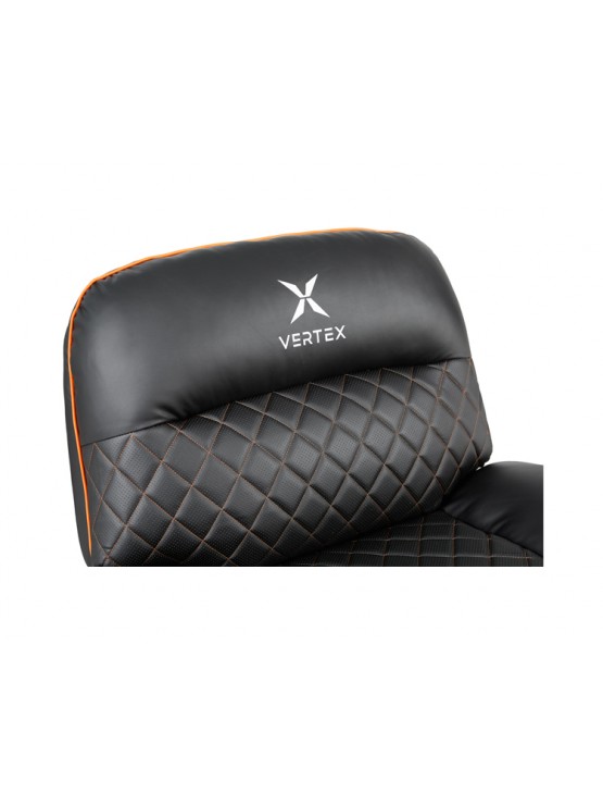 გეიმინგ სავარძელი: Vertex Throne Gaming Sofa Orange/PVC