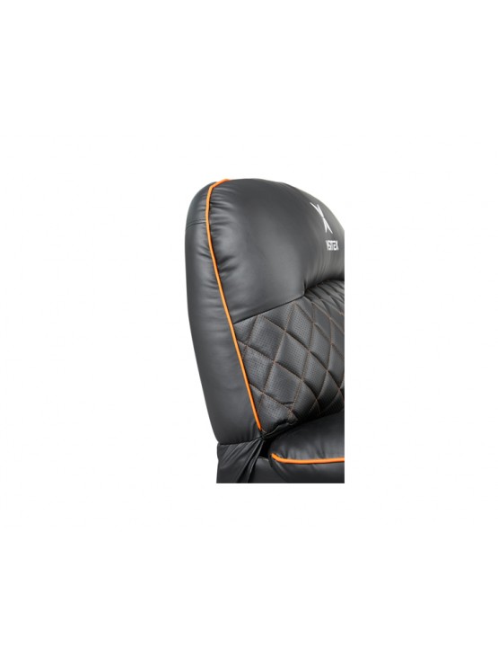 გეიმინგ სავარძელი: Vertex Throne Gaming Sofa Orange/PVC