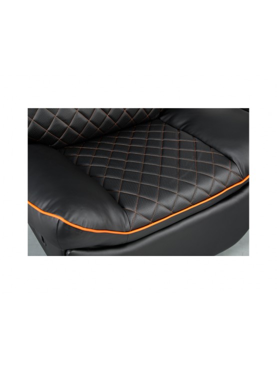 გეიმინგ სავარძელი: Vertex Throne Gaming Sofa Orange/PVC