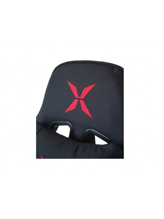 გეიმერული სავარძელი: Vertex Turu Gaming Chair Black Fabric