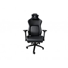 გეიმერული სავარძელი: Vertex Viper Gaming Chair Black Car Leather