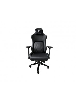 გეიმერული სავარძელი: Vertex Viper Gaming Chair Black Car Leather