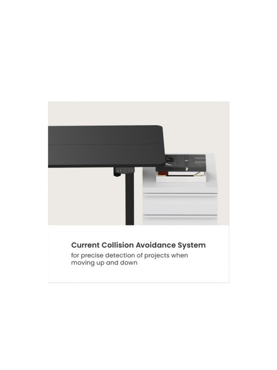 მაგიდა: Vertex VX-1SSD-02B Electric Sit-Stand Desk Matte Black