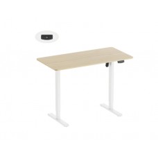 მაგიდა: Vertex VX-1SSD-02NW Electric Sit-Stand Desk Natural Wood/White