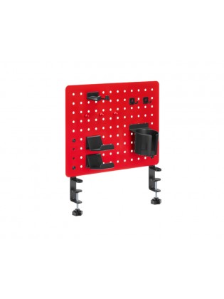 გეიმინგ თარო: Vertex VX-GPB-02R Gaming Clamp-on Desk Pegboard Red