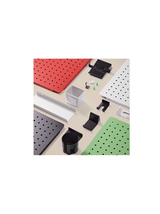 გეიმინგ თარო: Vertex VX-GPB-02R Gaming Clamp-on Desk Pegboard Red