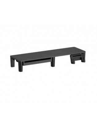 მონიტორის სადგამი: Vertex VX-MR-01B Affordable Large Heavy-duty Monitor Riser with Drawer & Holder