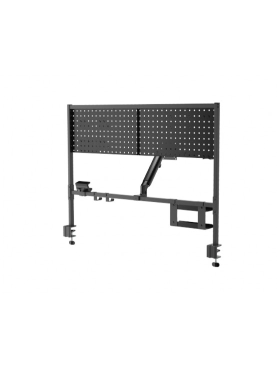 ორგანაიზერის თარო: Vertex VX-PBMA-04B Clamp-On Multi-Purpose Pegboard Organizer Shelf 17"-32" Black