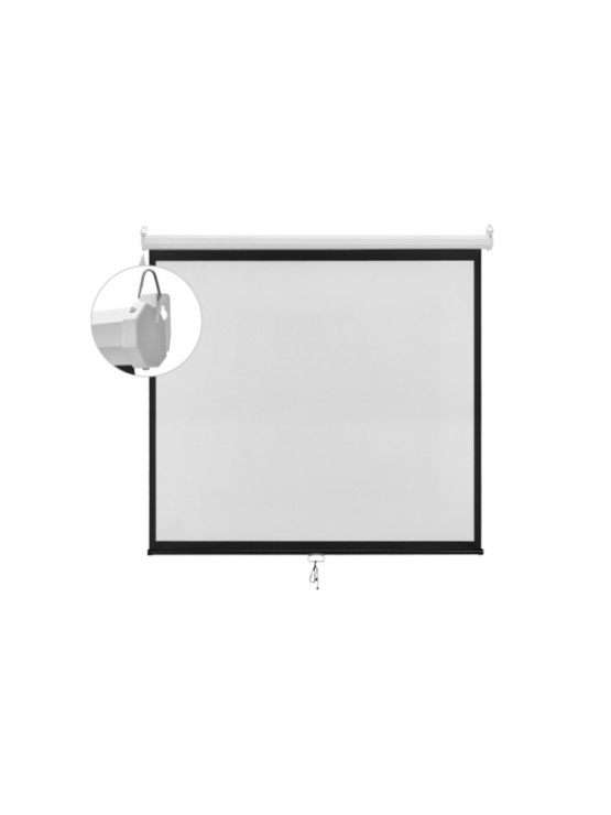 პროექტორის ეკრანი: Vertex VX-PS-160M 89" 160x160cm 160°