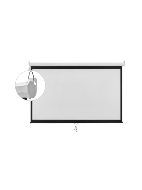 პროექტორის ეკრანი: Vertex VX-PS-180M 100" 180x180cm 160°