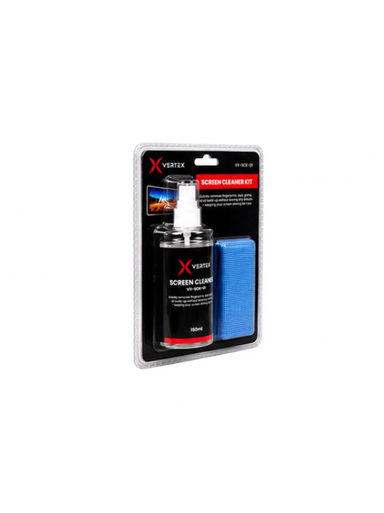 საწმენდი: Vertex VX-SCK-01 2-in-1 Screen Cleaner Kit For LCD/LED Displays 150ml
