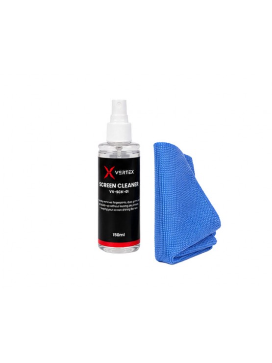 საწმენდი: Vertex VX-SCK-01 2-in-1 Screen Cleaner Kit For LCD/LED Displays 150ml