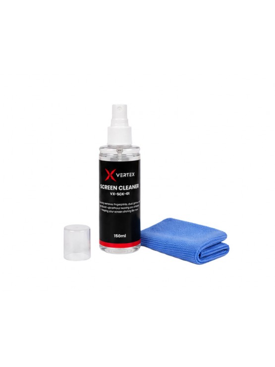 საწმენდი: Vertex VX-SCK-01 2-in-1 Screen Cleaner Kit For LCD/LED Displays 150ml