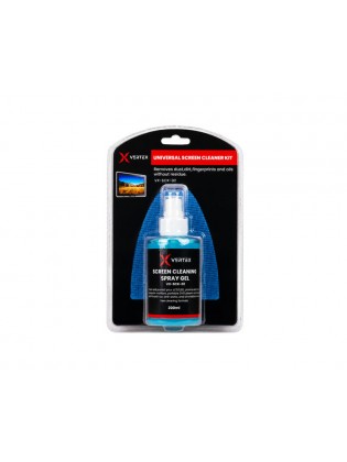 საწმენდი: Vertex VX-SCK-02 2-in-1 Screen Cleaner Kit For LCD/LED Displays 200ml