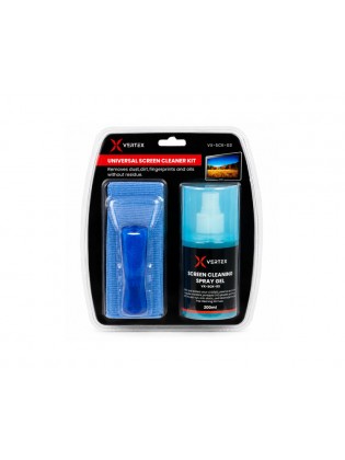 საწმენდი: Vertex VX-SCK-03 3-in-1 Screen Cleaner Kit For LCD/LED Displays 200ml