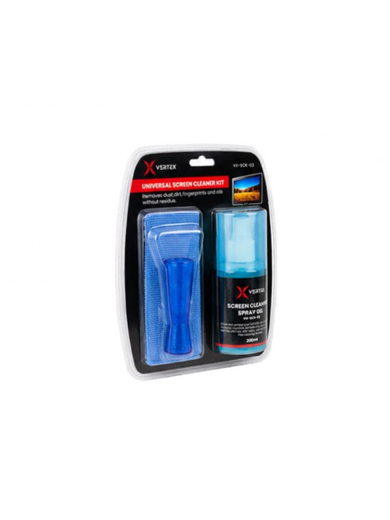 საწმენდი: Vertex VX-SCK-03 3-in-1 Screen Cleaner Kit For LCD/LED Displays 200ml